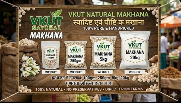 VKUT Natural Premium Makhana
